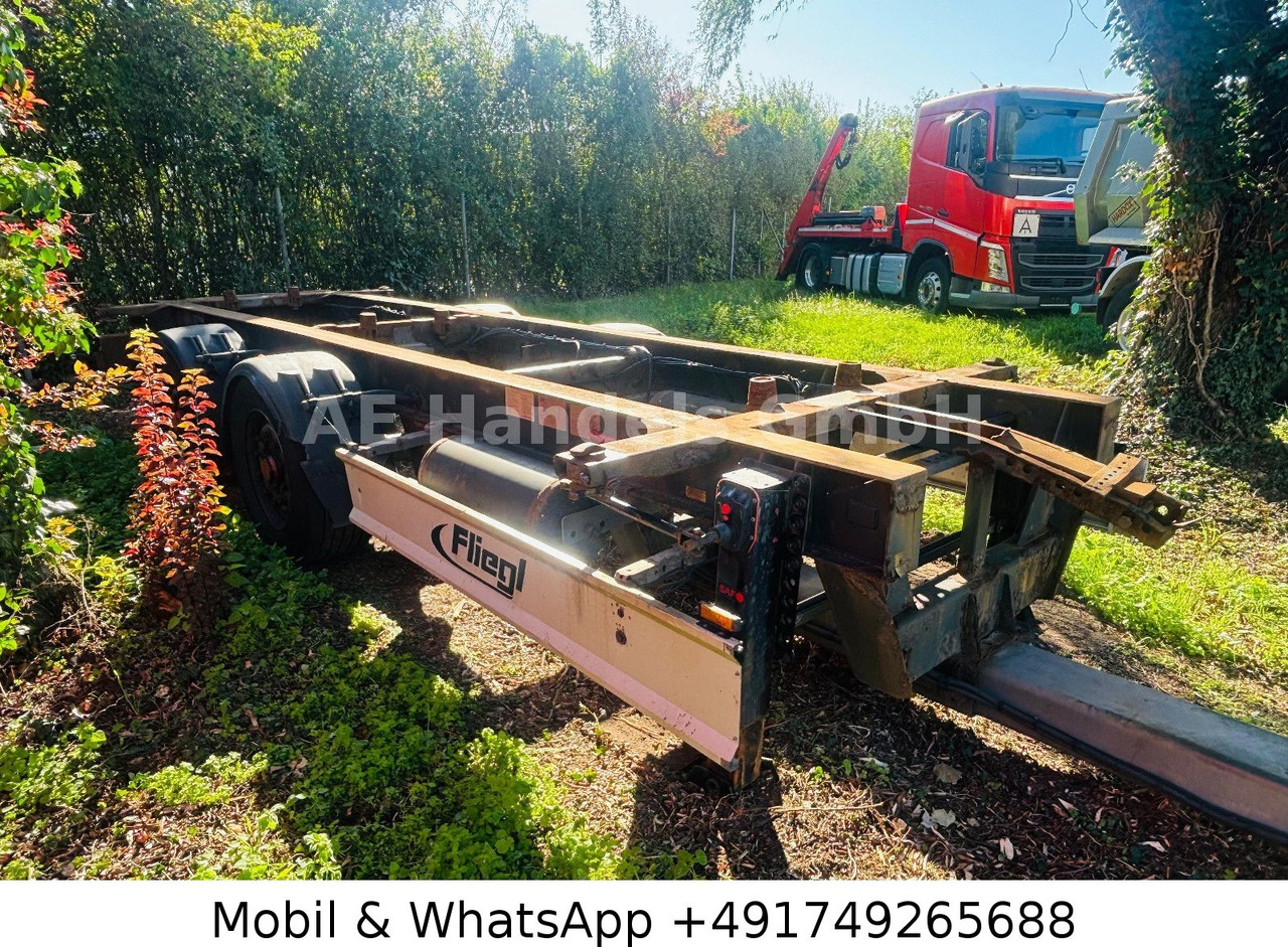 Fliegl TWP 180 Tandem Tiefgekoppelt *BWP/Scheibenbremse - 集装箱运输车/ 可拆卸车身的拖车:图1 Fliegl TWP 180 Tandem Tiefgekoppelt *BWP/Scheibenbremse - 集装箱运输车/ 可拆卸车身的拖车:图1