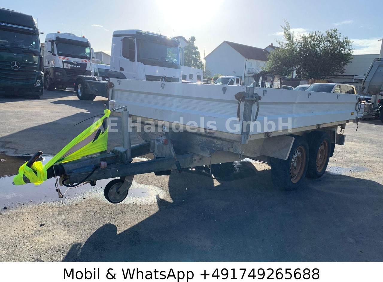 低装载拖车 Humbaur SDAH 3-Seiten-Kipper+Tieflader Tandem off.Kasten：图7