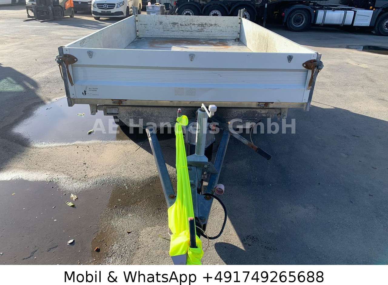 低装载拖车 Humbaur SDAH 3-Seiten-Kipper+Tieflader Tandem off.Kasten：图8
