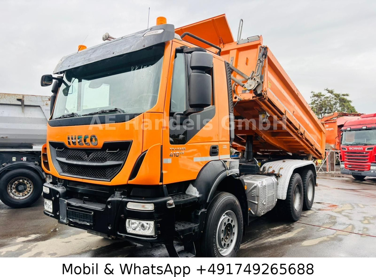 Iveco Trakker 410 E6 BB 6x4 Meiller-Kipper *10m³/AHK - 翻斗车:图1 Iveco Trakker 410 E6 BB 6x4 Meiller-Kipper *10m³/AHK - 翻斗车:图1