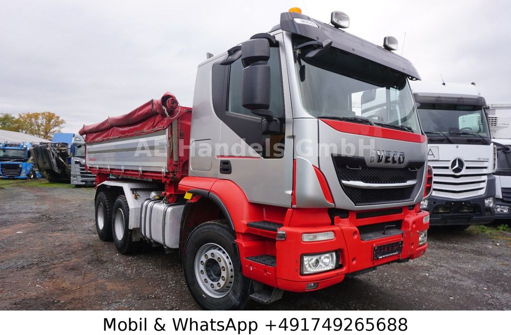 Iveco Trakker 500 BL 6x4 *Retarder/11m³/Wechselkipper  租赁 Iveco Trakker 500 BL 6x4 *Retarder/11m³/Wechselkipper：图9