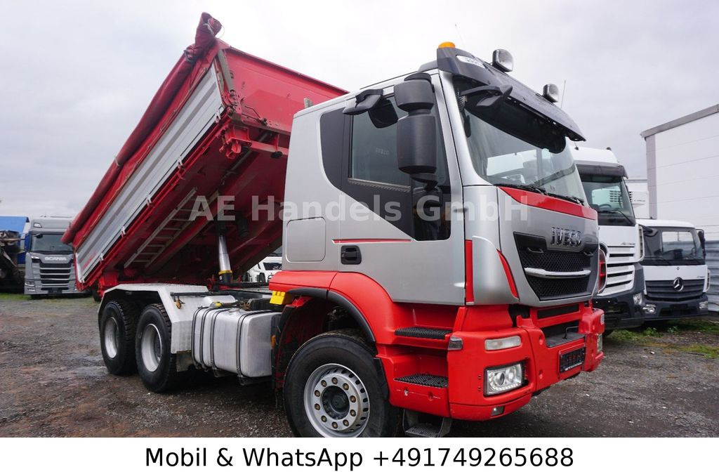 Iveco Trakker 500 BL 6x4 *Retarder/11m³/Wechselkipper  租赁 Iveco Trakker 500 BL 6x4 *Retarder/11m³/Wechselkipper：图8