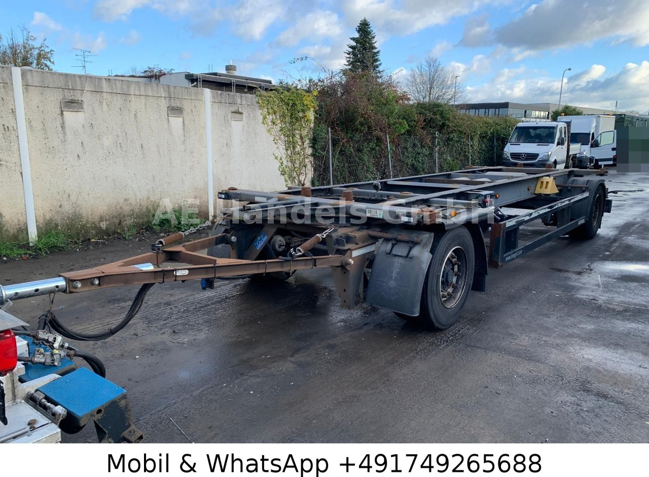 集装箱运输车/ 可拆卸车身的拖车 Kögel AW 18 BDF Drehschemel *Scheibenbremsen/Vollluft：图7