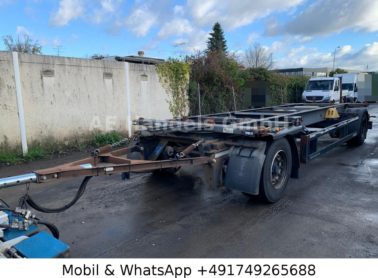 集装箱运输车/ 可拆卸车身的拖车 Kögel AW 18 BDF Drehschemel *Scheibenbremsen/Vollluft：图6