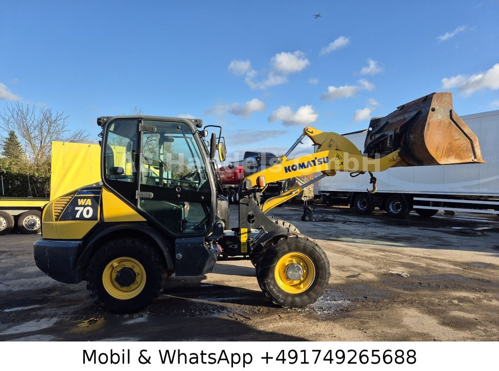 Komatsu WA70-7 *Schaufel-1,5m³/Gabel/Schnellwechsler Komatsu WA70-7 *Schaufel-1,5m³/Gabel/Schnellwechsler - 轮式装载机:图4 Komatsu WA70-7 *Schaufel-1,5m³/Gabel/Schnellwechsler Komatsu WA70-7 *Schaufel-1,5m³/Gabel/Schnellwechsler - 轮式装载机:图4