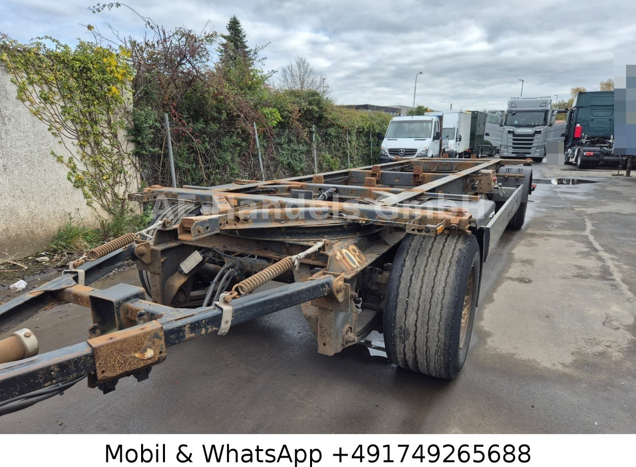 Krone AZW 18 BDF Drehschermel*Scheibenbremsen/VollLuft - 集装箱运输车/ 可拆卸车身的拖车:图1 Krone AZW 18 BDF Drehschermel*Scheibenbremsen/VollLuft - 集装箱运输车/ 可拆卸车身的拖车:图1