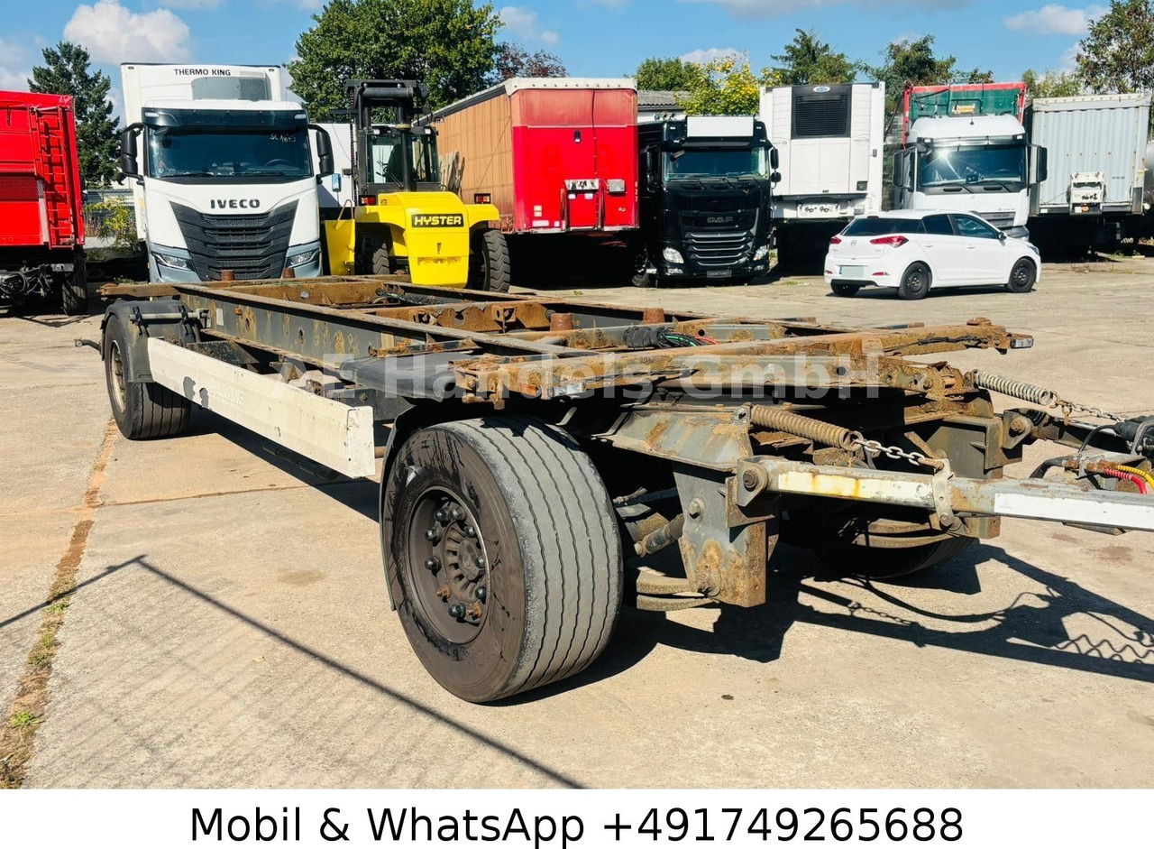 Krone AZW 18 BDF Drehschermel*Scheibenbremsen/VollLuft - 集装箱运输车/ 可拆卸车身的拖车:图1 Krone AZW 18 BDF Drehschermel*Scheibenbremsen/VollLuft - 集装箱运输车/ 可拆卸车身的拖车:图1