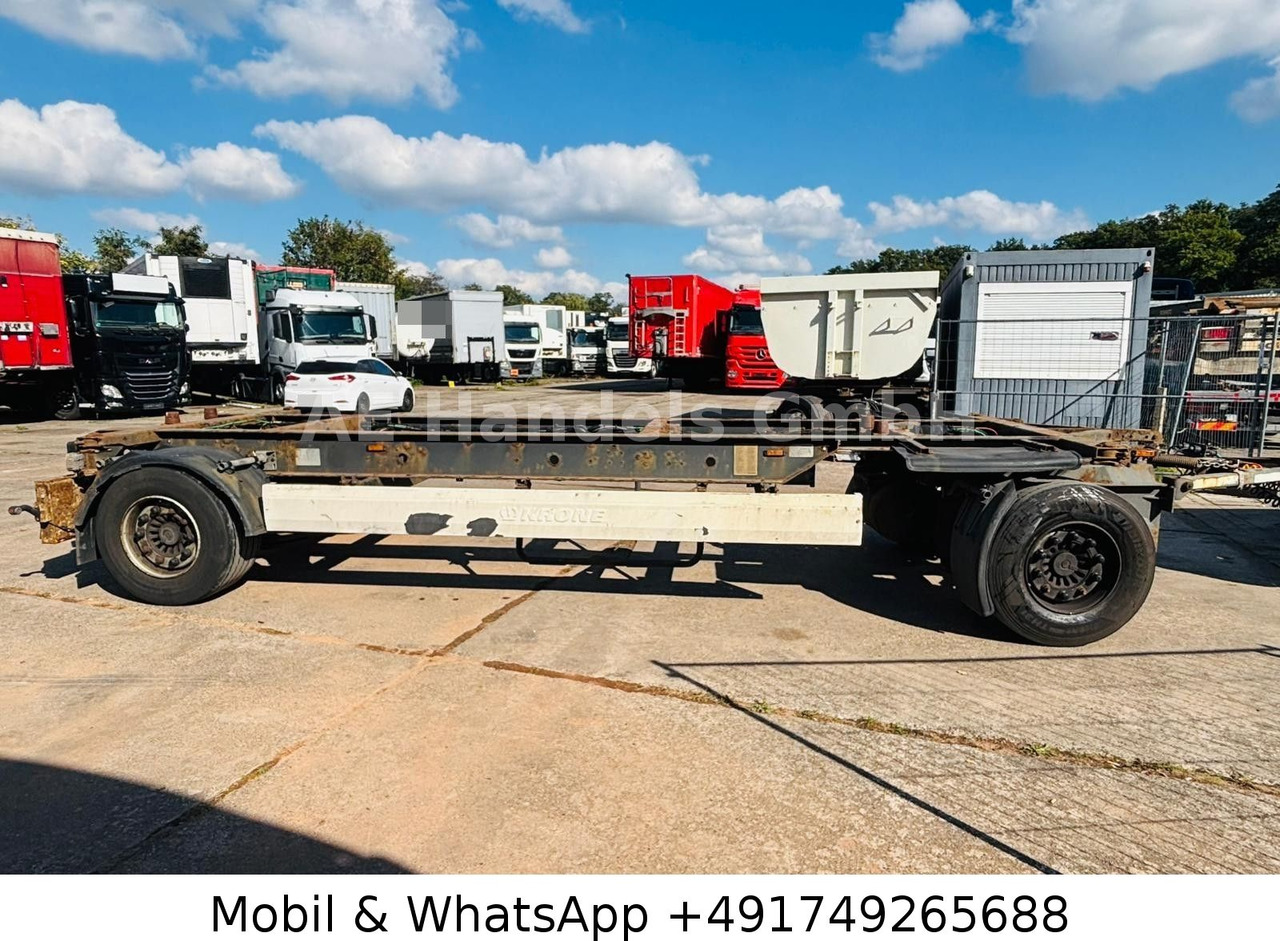 Krone AZW 18 BDF Drehschermel*Scheibenbremsen/VollLuft - 集装箱运输车/ 可拆卸车身的拖车:图2 Krone AZW 18 BDF Drehschermel*Scheibenbremsen/VollLuft - 集装箱运输车/ 可拆卸车身的拖车:图2