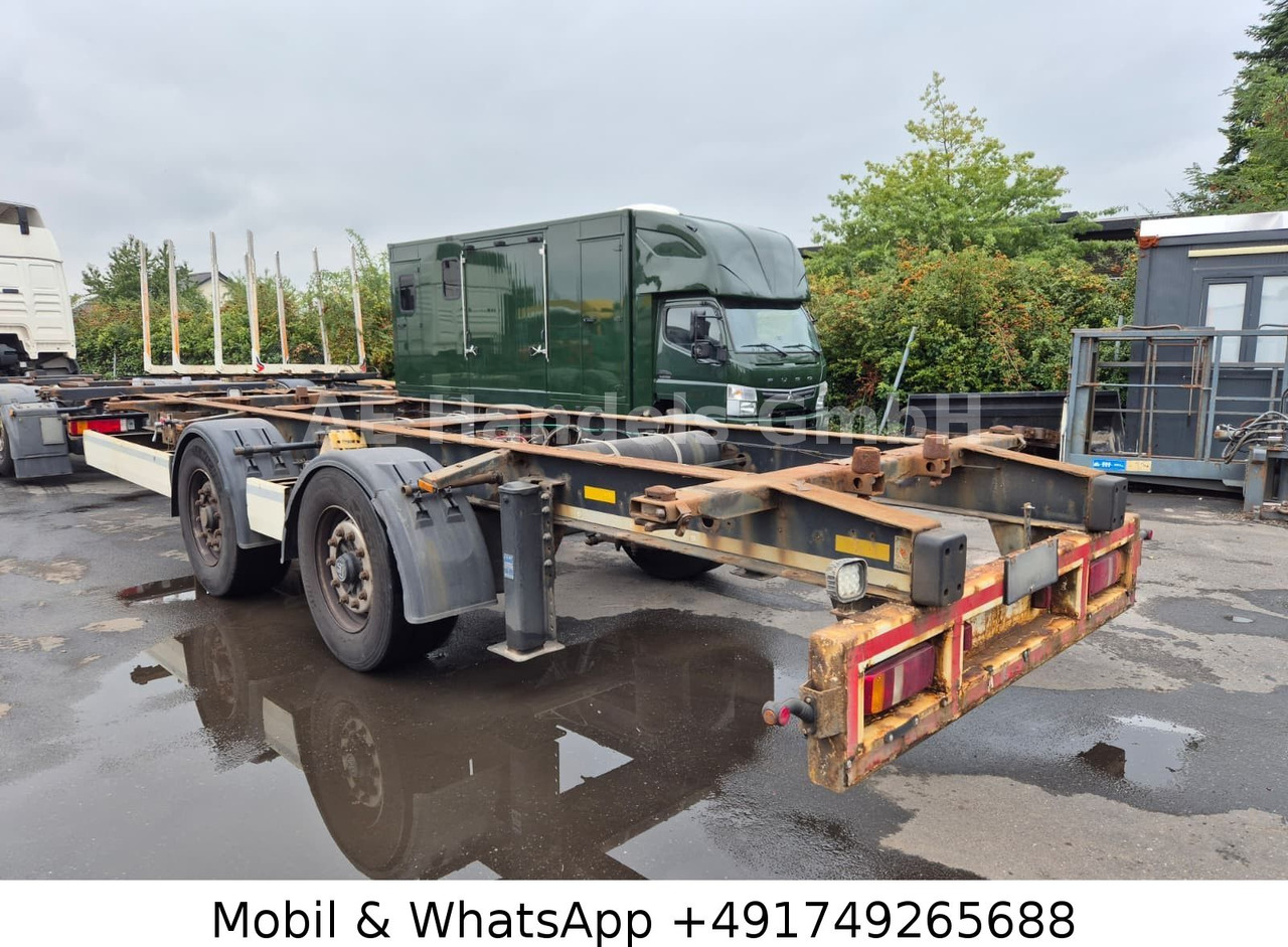 Krone ZZ Tandem BDF Tiefgekoppelt *Wabco/BWP/Luft - 集装箱运输车/ 可拆卸车身的拖车:图3 Krone ZZ Tandem BDF Tiefgekoppelt *Wabco/BWP/Luft - 集装箱运输车/ 可拆卸车身的拖车:图3