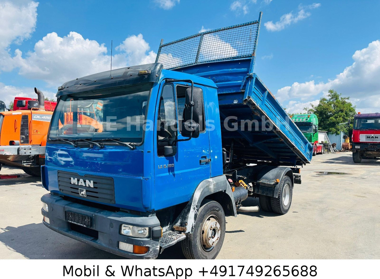 MAN LE 8.180 BB *Manual/Analog/MEILLER-4m³/TÜV-03.26 - 翻斗货车:图1 MAN LE 8.180 BB *Manual/Analog/MEILLER-4m³/TÜV-03.26 - 翻斗货车:图1