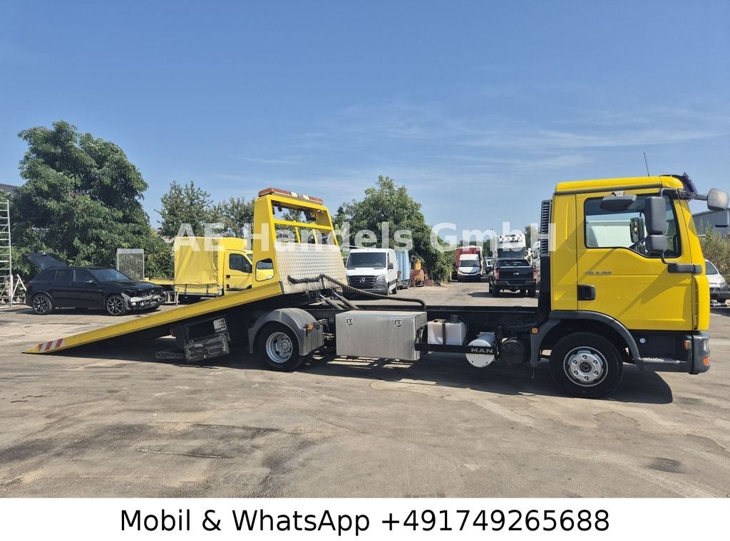 MAN TGL 9.180 BL *Brille/Seilwinde/Schiebeplateau - 拖吊车:图1 MAN TGL 9.180 BL *Brille/Seilwinde/Schiebeplateau - 拖吊车:图1