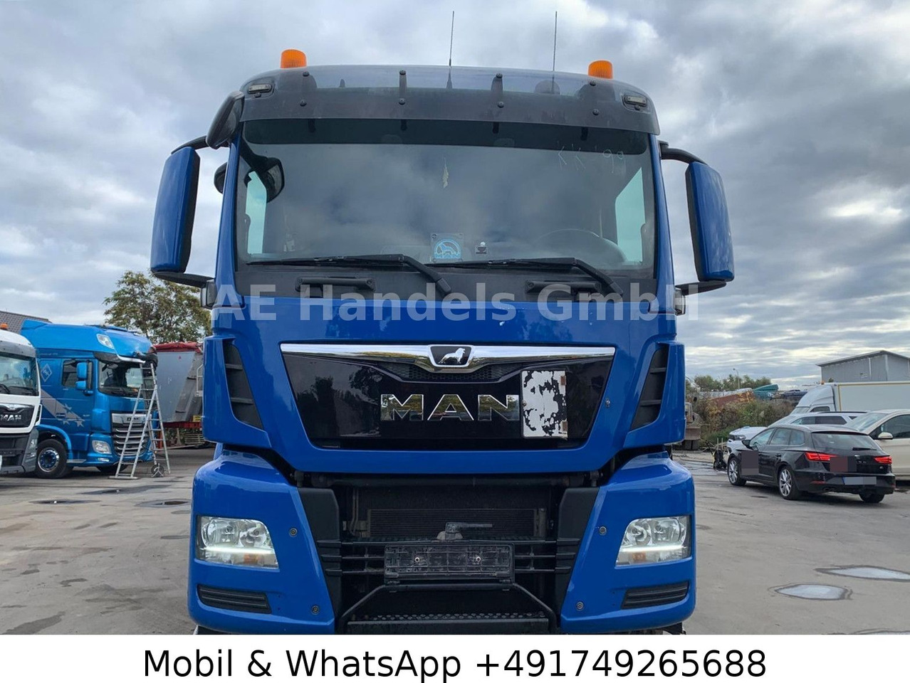 翻斗车 MAN TGS 28.500 BL Meiller*10m³/Retarder/Bordmatik/AP：图11