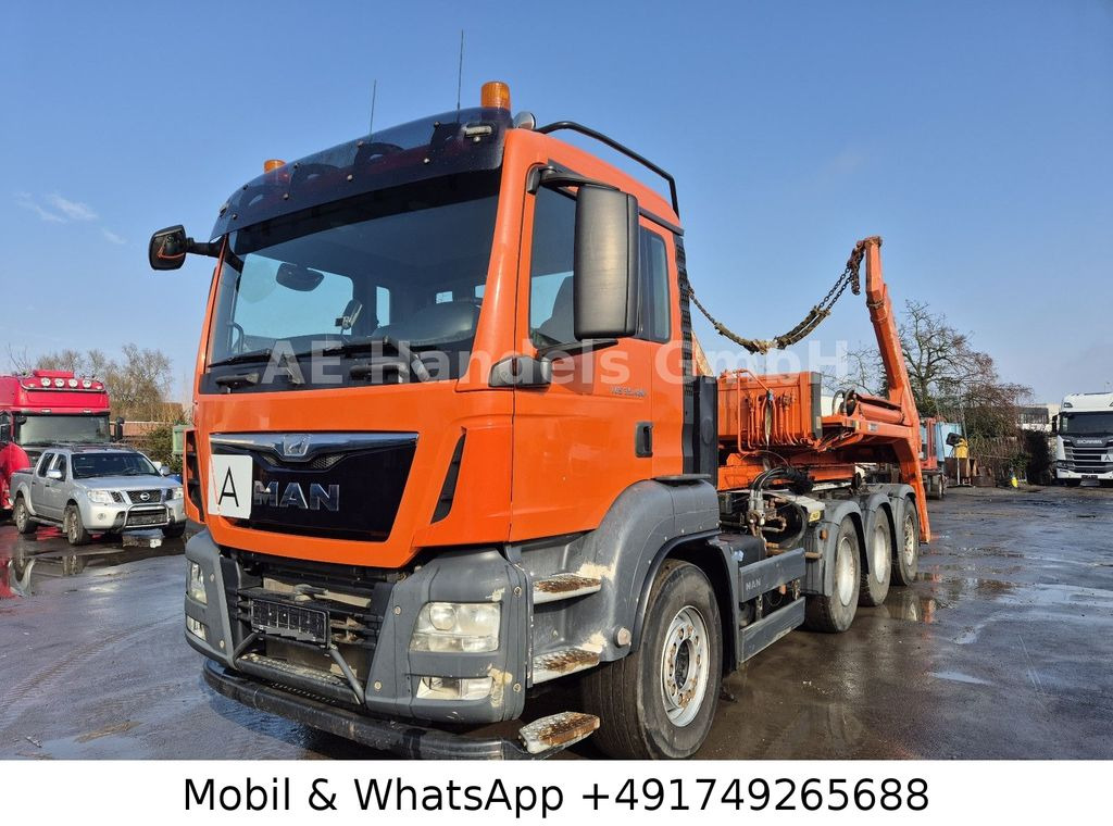 MAN TGS 35.480 M BL 8x4 *Intarder/Palfinger-T26 - 箕斗装载车:图1 MAN TGS 35.480 M BL 8x4 *Intarder/Palfinger-T26 - 箕斗装载车:图1