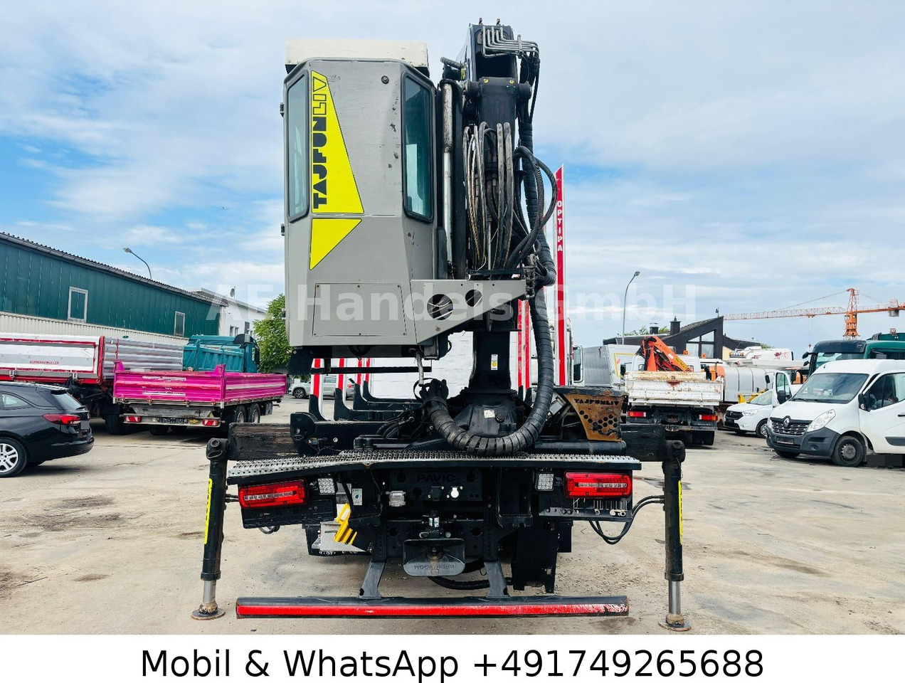 MAN TGX 26.580 GM BL 6x4 *Retarder/Tajfun-LIV-150Z - 木材运输车, 起重车:图4 MAN TGX 26.580 GM BL 6x4 *Retarder/Tajfun-LIV-150Z - 木材运输车, 起重车:图4