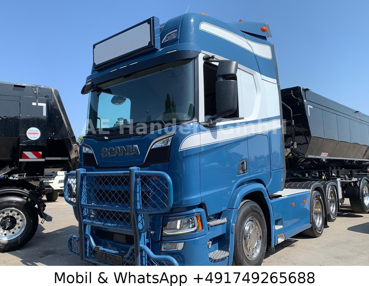 Scania R580 V8 HighLine 6x2*Retarder/Hydr/66To/Lift/ACC - 牵引车:图1 Scania R580 V8 HighLine 6x2*Retarder/Hydr/66To/Lift/ACC - 牵引车:图1