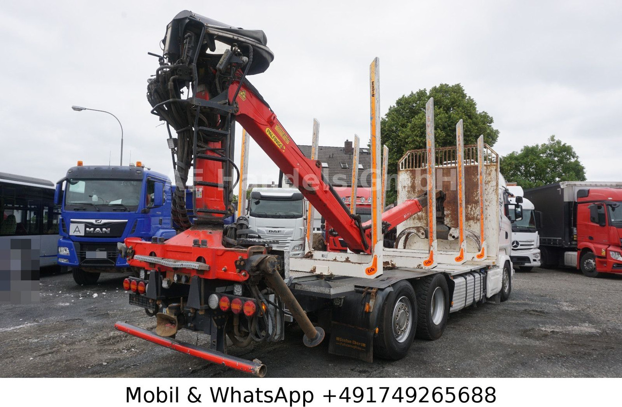 Scania R580 V8 Highline Palfinger-M120L97 *Retarder/ACC - 木材运输车, 起重车:图4 Scania R580 V8 Highline Palfinger-M120L97 *Retarder/ACC - 木材运输车, 起重车:图4