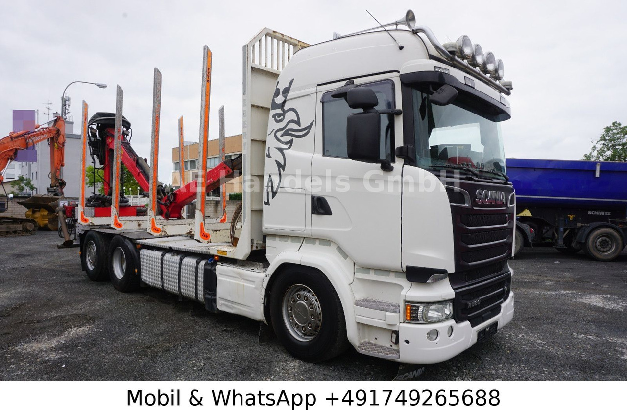 Scania R580 V8 Highline Palfinger-M120L97 *Retarder/ACC - 木材运输车, 起重车:图2 Scania R580 V8 Highline Palfinger-M120L97 *Retarder/ACC - 木材运输车, 起重车:图2