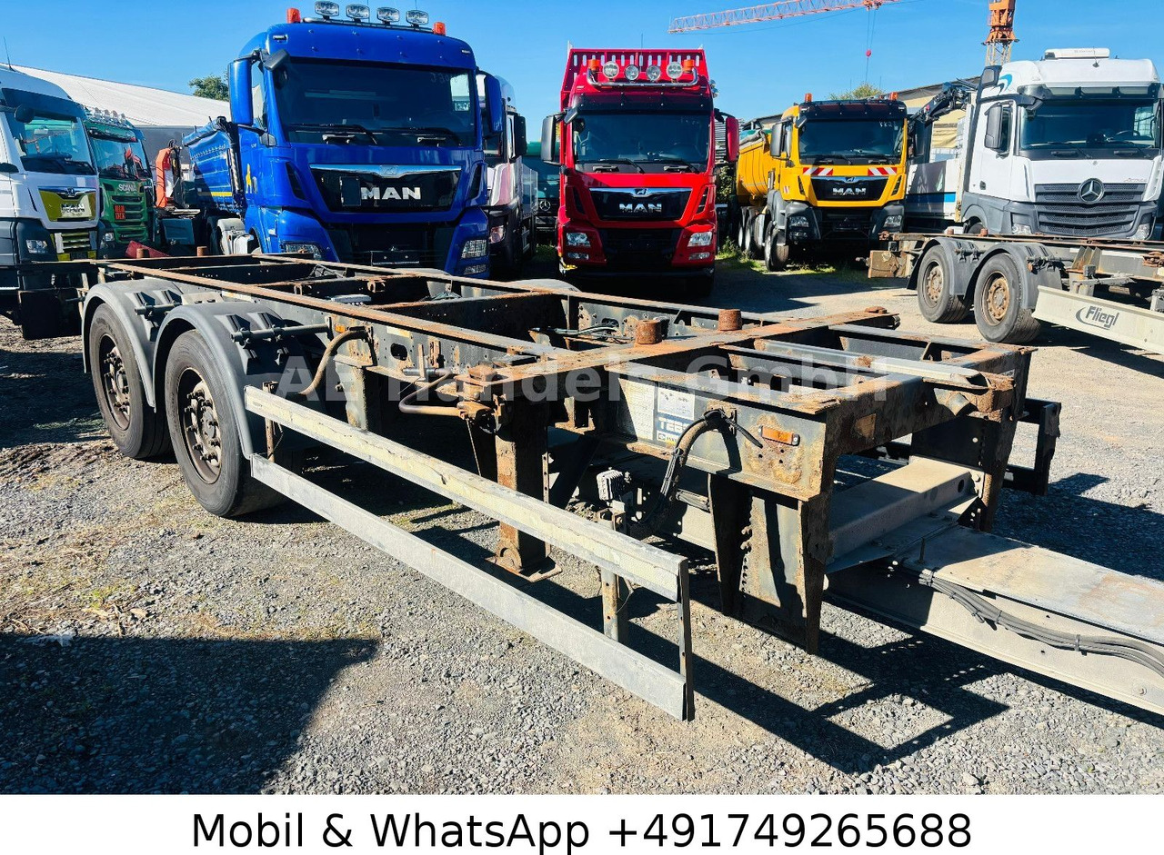 Schmitz Cargobull ZWF 18/L Tandem BDF Tiefgekoppelt*Scheibenbremse - 集装箱运输车/ 可拆卸车身的拖车:图1 Schmitz Cargobull ZWF 18/L Tandem BDF Tiefgekoppelt*Scheibenbremse - 集装箱运输车/ 可拆卸车身的拖车:图1