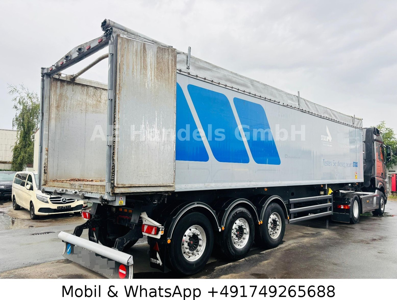 Stas S300CX *55m³/Aluminium/Lift/Alcoa/Smartboard - 翻斗半拖车:图5 Stas S300CX *55m³/Aluminium/Lift/Alcoa/Smartboard - 翻斗半拖车:图5