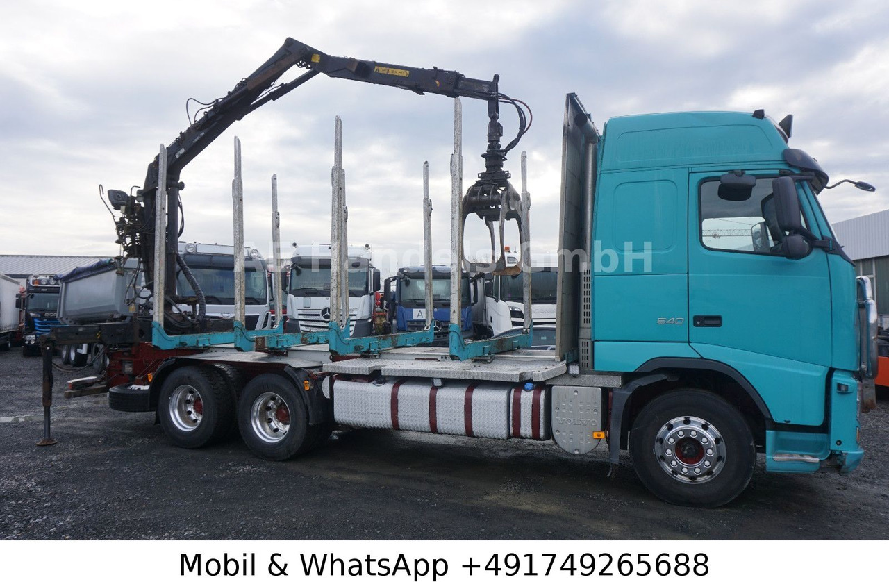 Volvo FH 540 Globe BL 6x4 Hiab 115z-80  *VEB+/AHK - 木材运输车, 起重车:图2 Volvo FH 540 Globe BL 6x4 Hiab 115z-80  *VEB+/AHK - 木材运输车, 起重车:图2