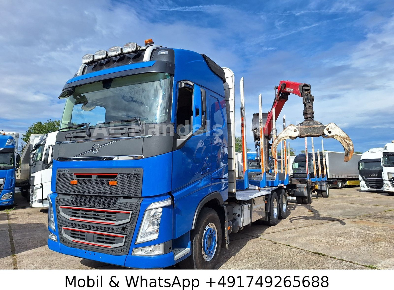 Volvo FH 540 Globe BL 6x4 Palfinger M12L80 *Retarder - 木材运输车, 起重车:图1 Volvo FH 540 Globe BL 6x4 Palfinger M12L80 *Retarder - 木材运输车, 起重车:图1