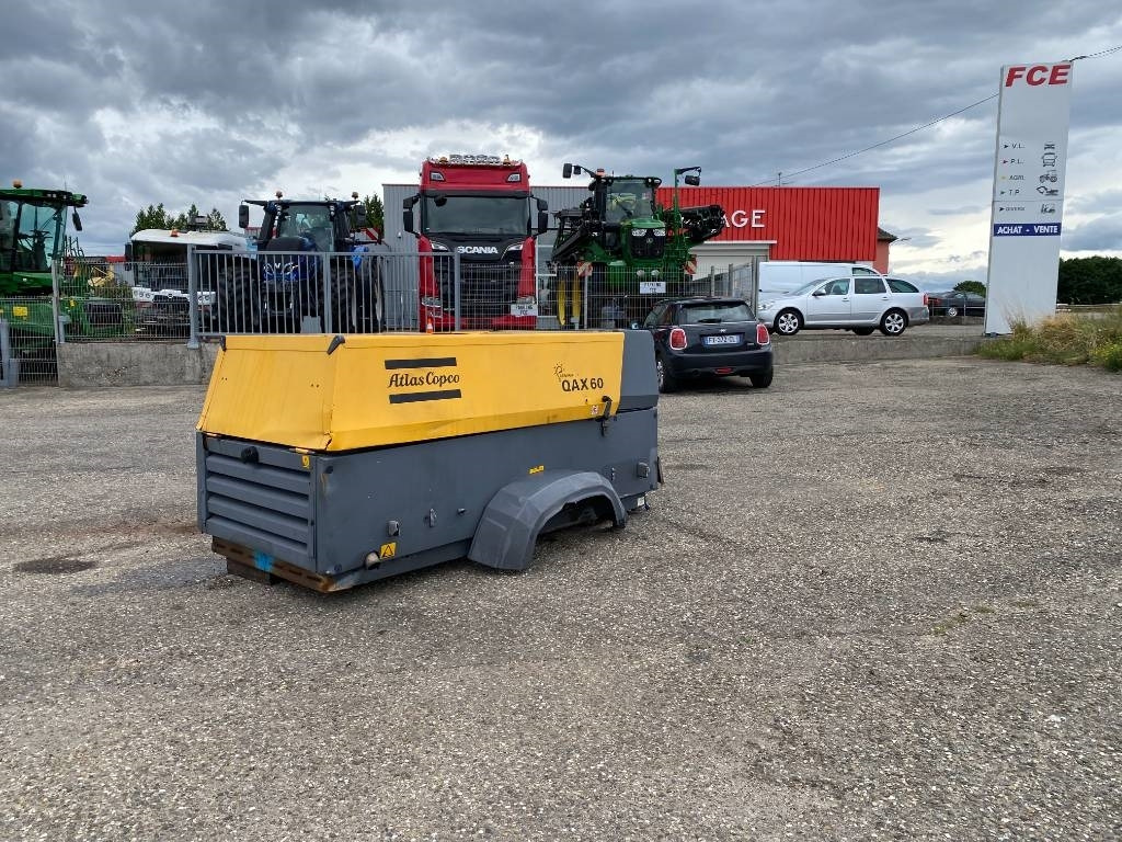 Atlas Copco QAX 60 - Carte Grise Françaises endommagé - 发电机组:图1 Atlas Copco QAX 60 - Carte Grise Françaises endommagé - 发电机组:图1
