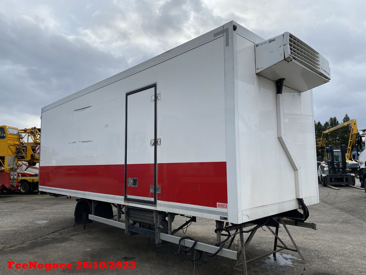 冷藏可拆卸车身 Containex Caisse Frigorifique de marque SCHUTZ Non Endommagé：图1