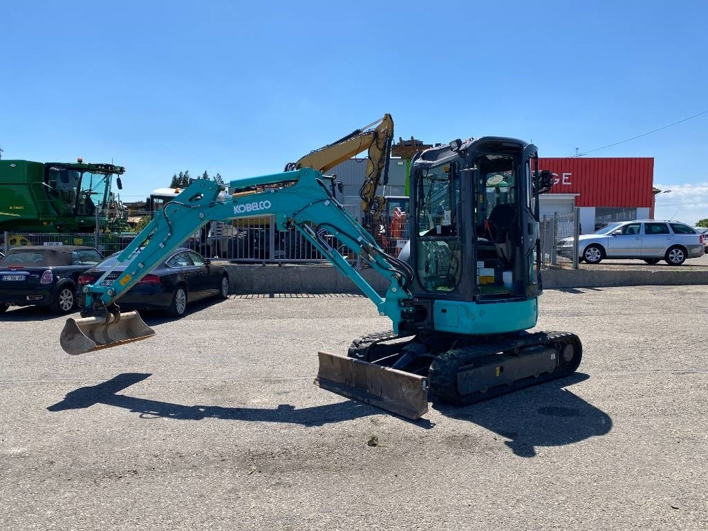 小型挖掘机 Kobelco SK28SR-6E 1er Main Origine Française endommagée：图7