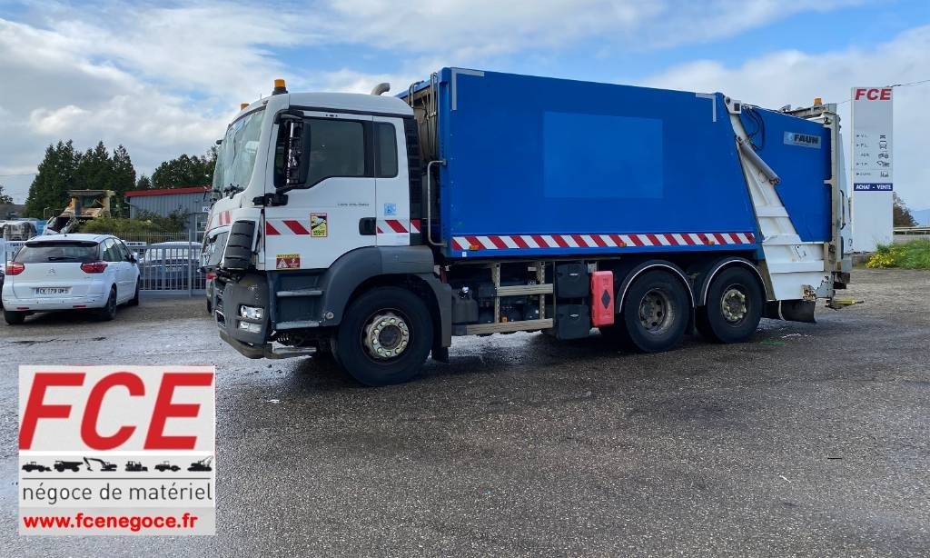MAN TGS 26.360-6x2 FAUN VR5Z/ZÖLLER endommagé - 垃圾车:图1 MAN TGS 26.360-6x2 FAUN VR5Z/ZÖLLER endommagé - 垃圾车:图1