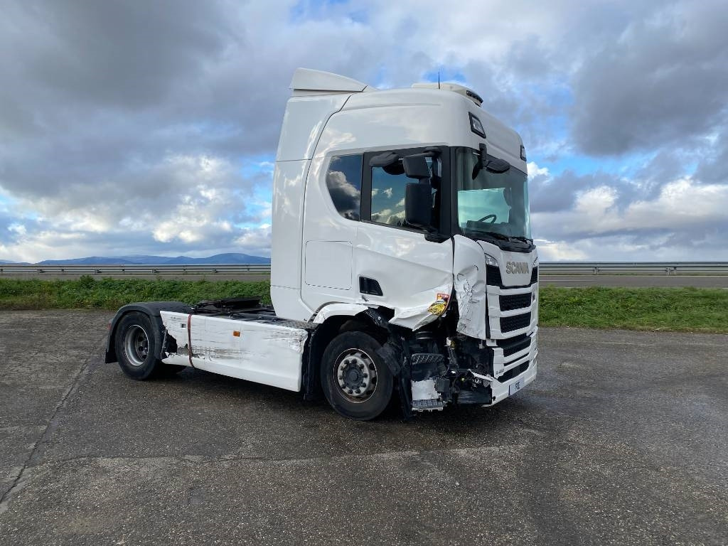 Scania R 450 1er Main-Carte Grise Française endommagé - 牵引车:图3 Scania R 450 1er Main-Carte Grise Française endommagé - 牵引车:图3