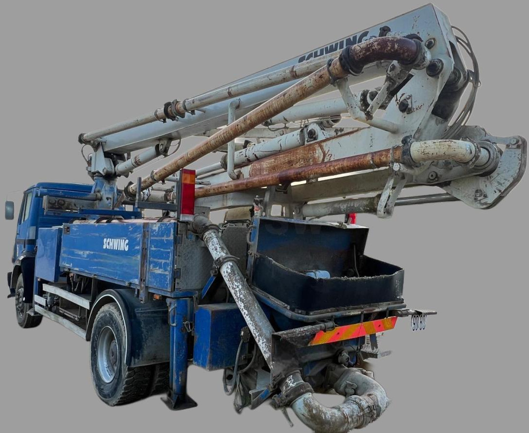 Mercedes 1835 - 混凝土泵车:图4 Mercedes 1835 - 混凝土泵车:图4