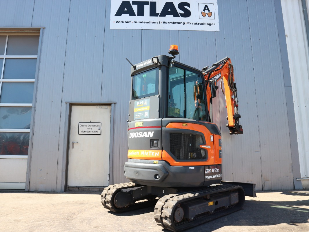 Doosan DX27Z-7 - 小型挖掘机:图3 Doosan DX27Z-7 - 小型挖掘机:图3