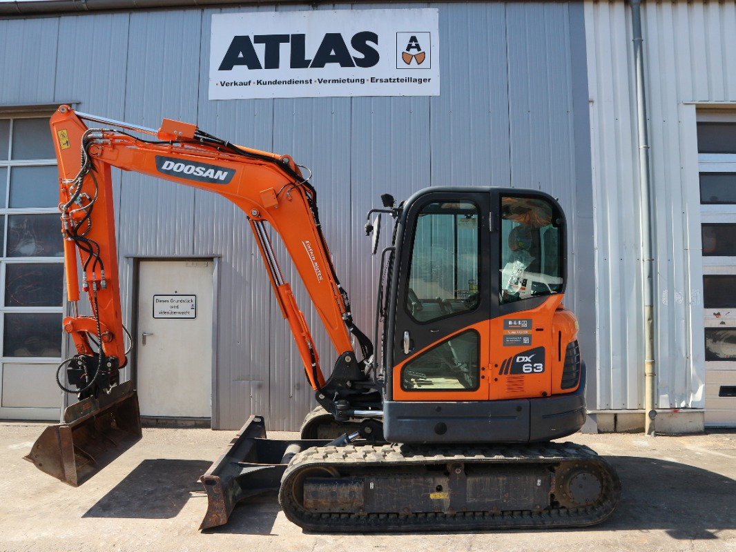 Doosan DX63-3 - 小型挖掘机:图2 Doosan DX63-3 - 小型挖掘机:图2