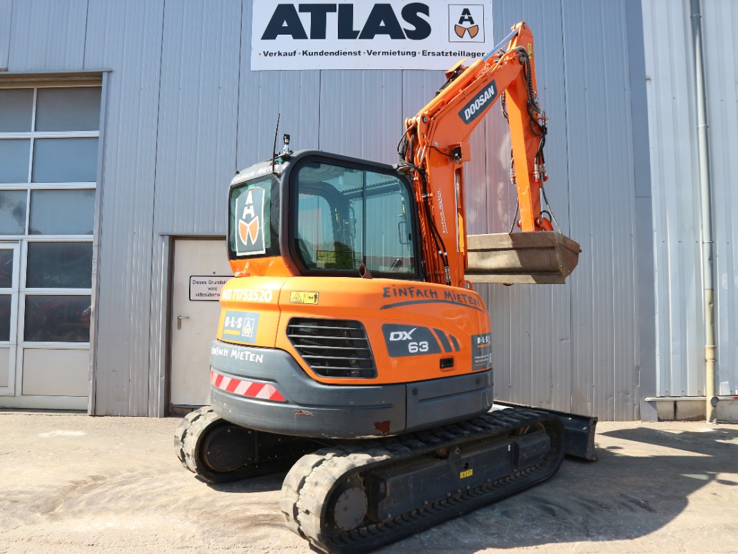Doosan DX63-3 - 小型挖掘机:图3 Doosan DX63-3 - 小型挖掘机:图3