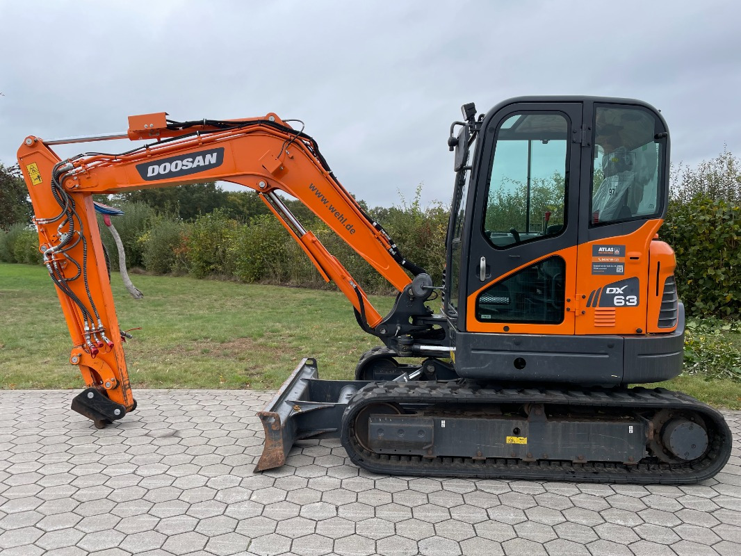 Doosan DX63-3 - 小型挖掘机:图3 Doosan DX63-3 - 小型挖掘机:图3