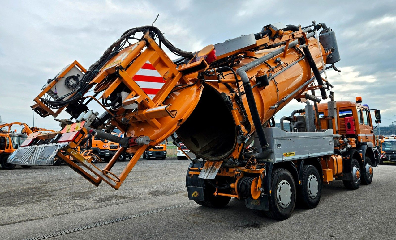 MAN 35.403 8x6 Kanalspül Kombi Edelstahl Recycling - 真空车:图4 MAN 35.403 8x6 Kanalspül Kombi Edelstahl Recycling - 真空车:图4