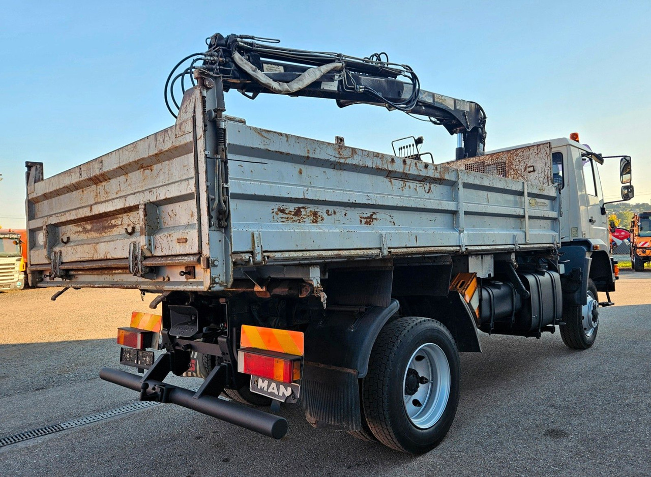 MAN LE 14.250 4x4 HIAB 077BS-2 Kran Greifer - 翻斗车, 起重车:图3 MAN LE 14.250 4x4 HIAB 077BS-2 Kran Greifer - 翻斗车, 起重车:图3