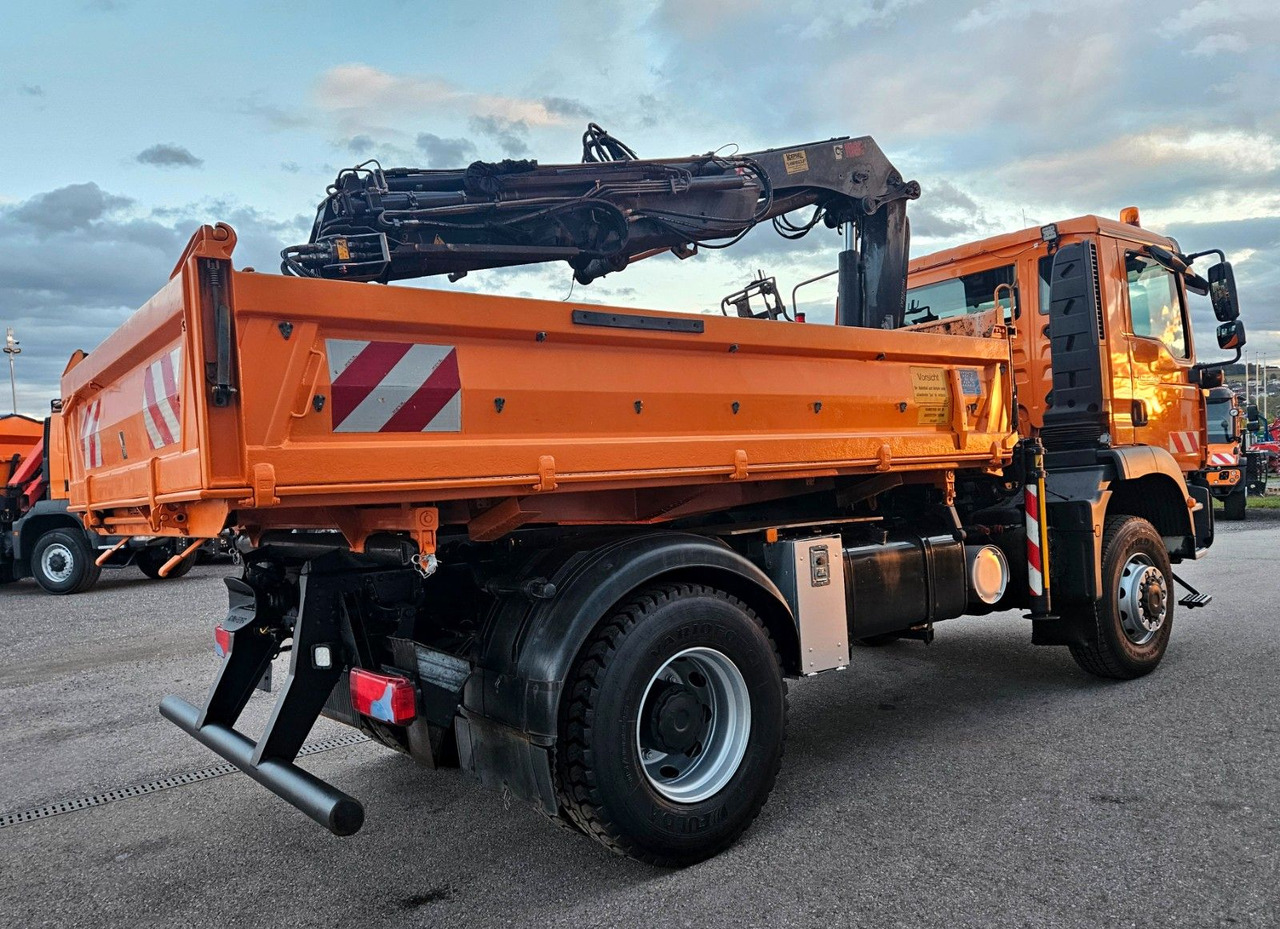 MAN TGM 18.280 4x4 HIAB 111-3 Funk Kran Winterdienst - 翻斗车, 起重车:图3 MAN TGM 18.280 4x4 HIAB 111-3 Funk Kran Winterdienst - 翻斗车, 起重车:图3