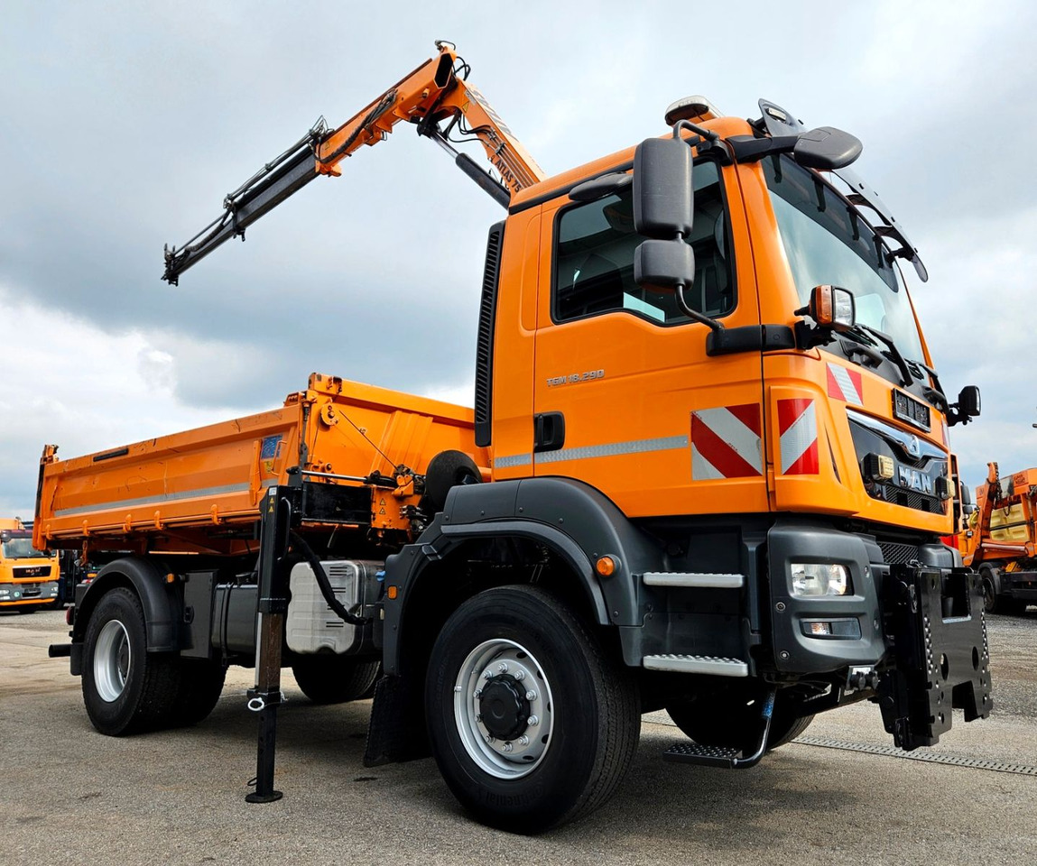 MAN TGM 18.290 4x4 Atlas 75.2 Kran Funk Euro6 - 翻斗车, 起重车:图4 MAN TGM 18.290 4x4 Atlas 75.2 Kran Funk Euro6 - 翻斗车, 起重车:图4