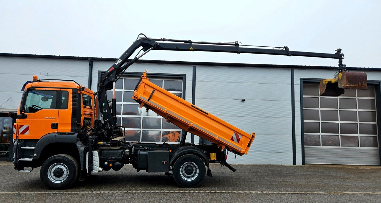 MAN TGS 18.320 4x4 BL HIAB 099-BS3 Funk Kran Euro5 - 翻斗车, 起重车:图3 MAN TGS 18.320 4x4 BL HIAB 099-BS3 Funk Kran Euro5 - 翻斗车, 起重车:图3