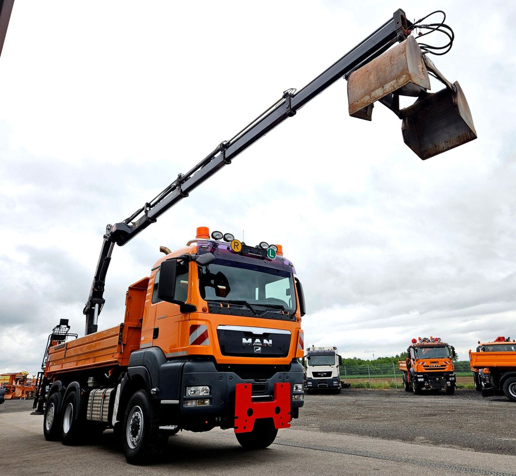 MAN TGS 28.360 6x4-4 HIAB 144E-4 Kran Euro5 - 翻斗车, 起重车:图5 MAN TGS 28.360 6x4-4 HIAB 144E-4 Kran Euro5 - 翻斗车, 起重车:图5