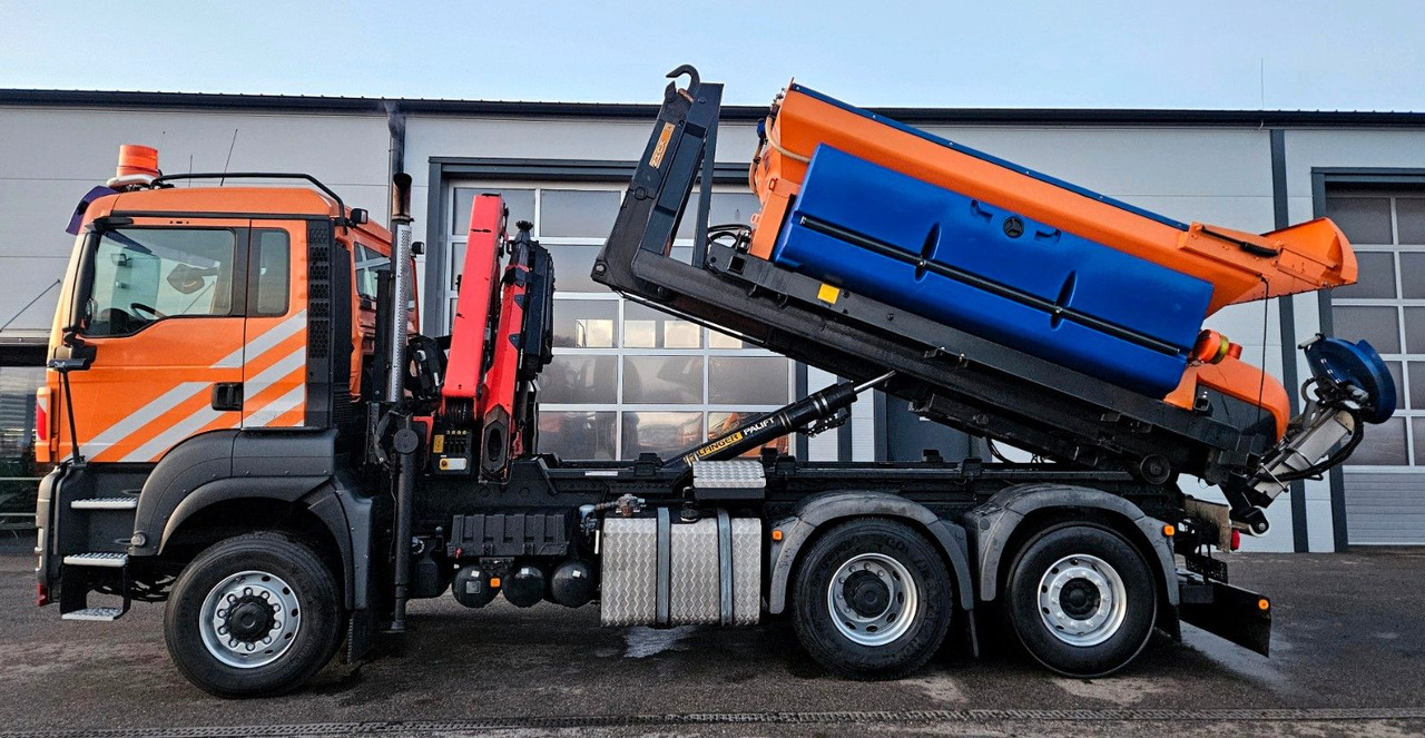 吊钩升降车, 起重车 MAN TGS 28.400 6x4-4 BL Palfinger PK12002 Kran Euro5：图19