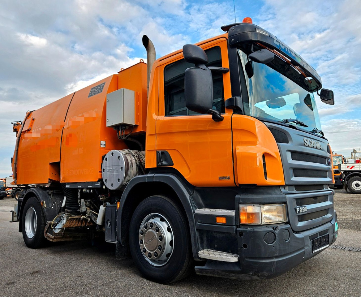 Scania P280 Euro5 MUT 7m3 Hydrostat - 道路清扫机:图1 Scania P280 Euro5 MUT 7m3 Hydrostat - 道路清扫机:图1