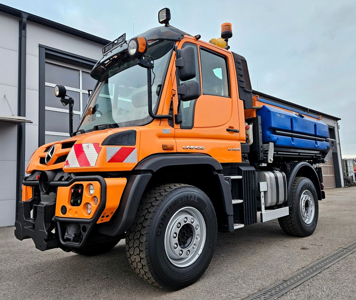 Unimog U423 UGE Euro6 Hydrostat Schmidt Stratos - 翻斗车:图1 Unimog U423 UGE Euro6 Hydrostat Schmidt Stratos - 翻斗车:图1