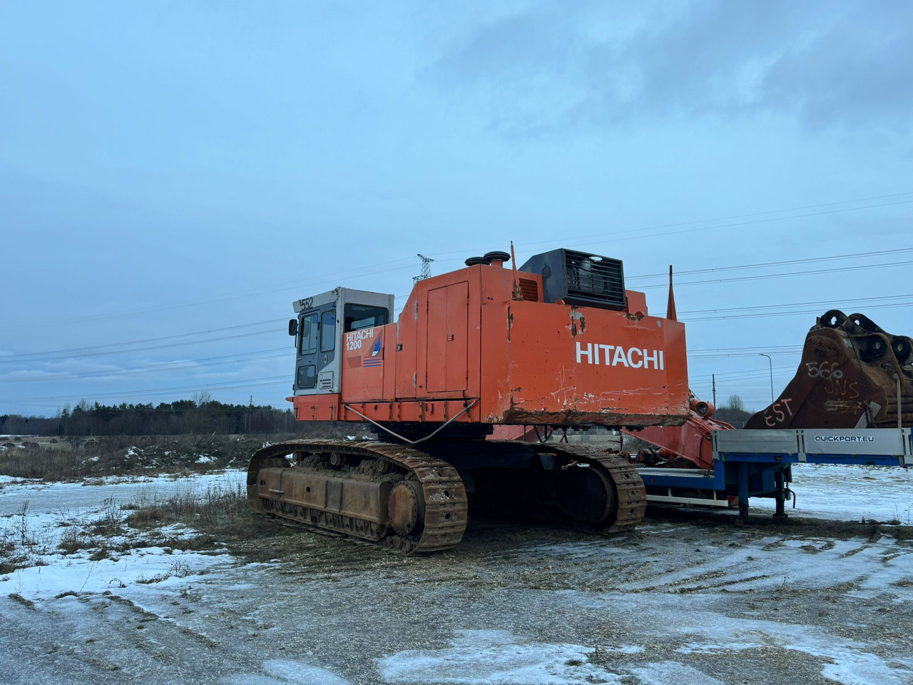 Hitachi EX1200-5D - 履带式挖掘机:图4 Hitachi EX1200-5D - 履带式挖掘机:图4