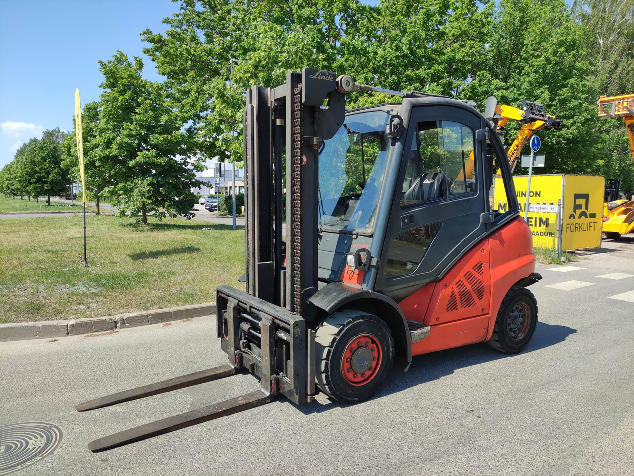 Linde H40D-01 - 柴油叉车:图4 Linde H40D-01 - 柴油叉车:图4
