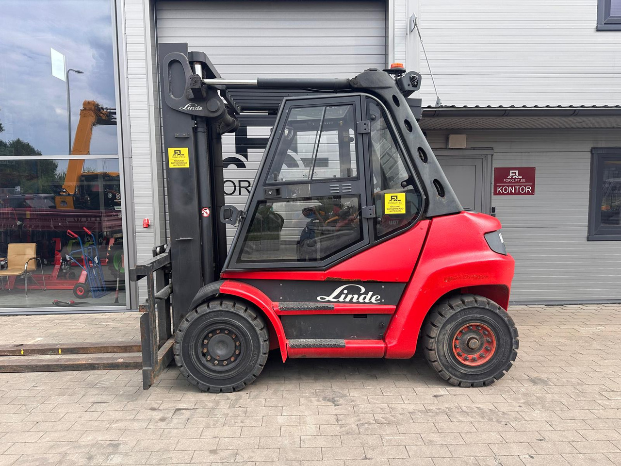 Linde H80D-01 - 柴油叉车:图2 Linde H80D-01 - 柴油叉车:图2