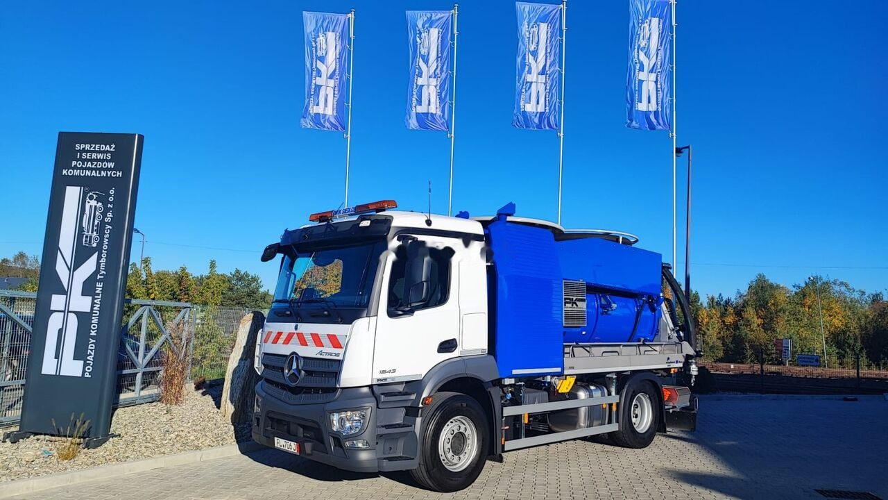 Mercedes-Benz Actros 1843 - 真空车:图2 Mercedes-Benz Actros 1843 - 真空车:图2