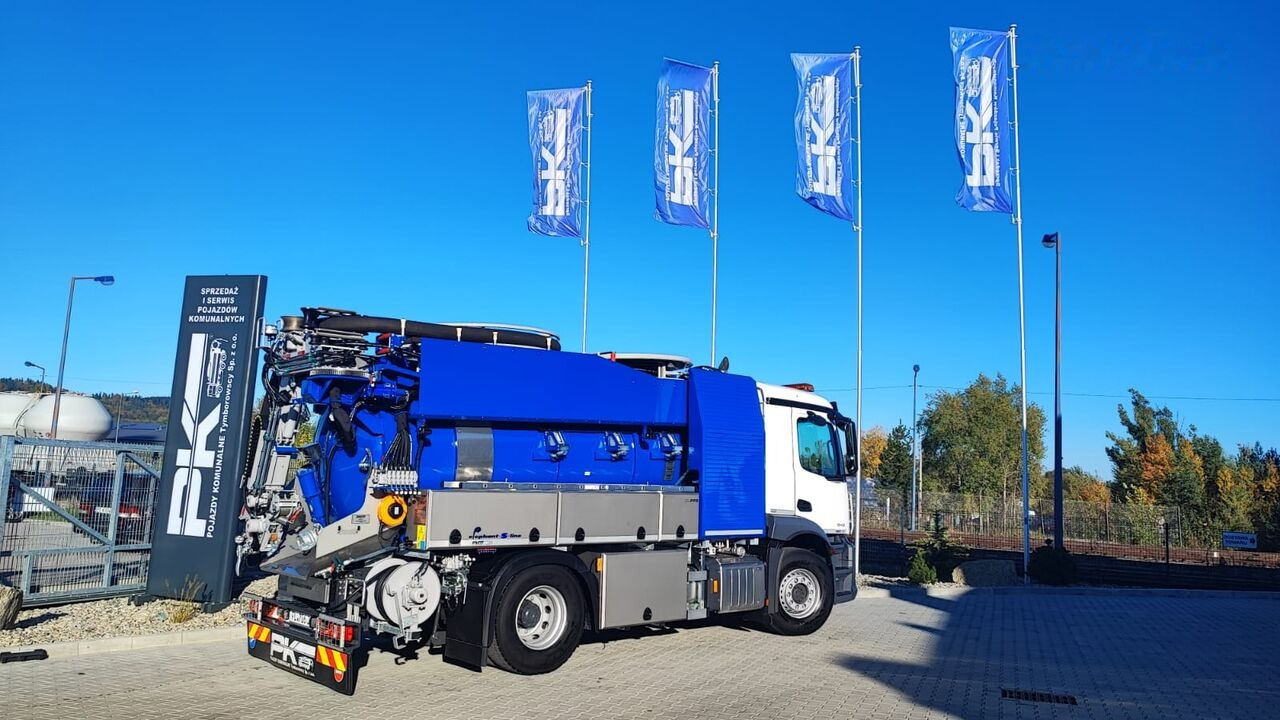 Mercedes-Benz Actros 1843 - 真空车:图1 Mercedes-Benz Actros 1843 - 真空车:图1