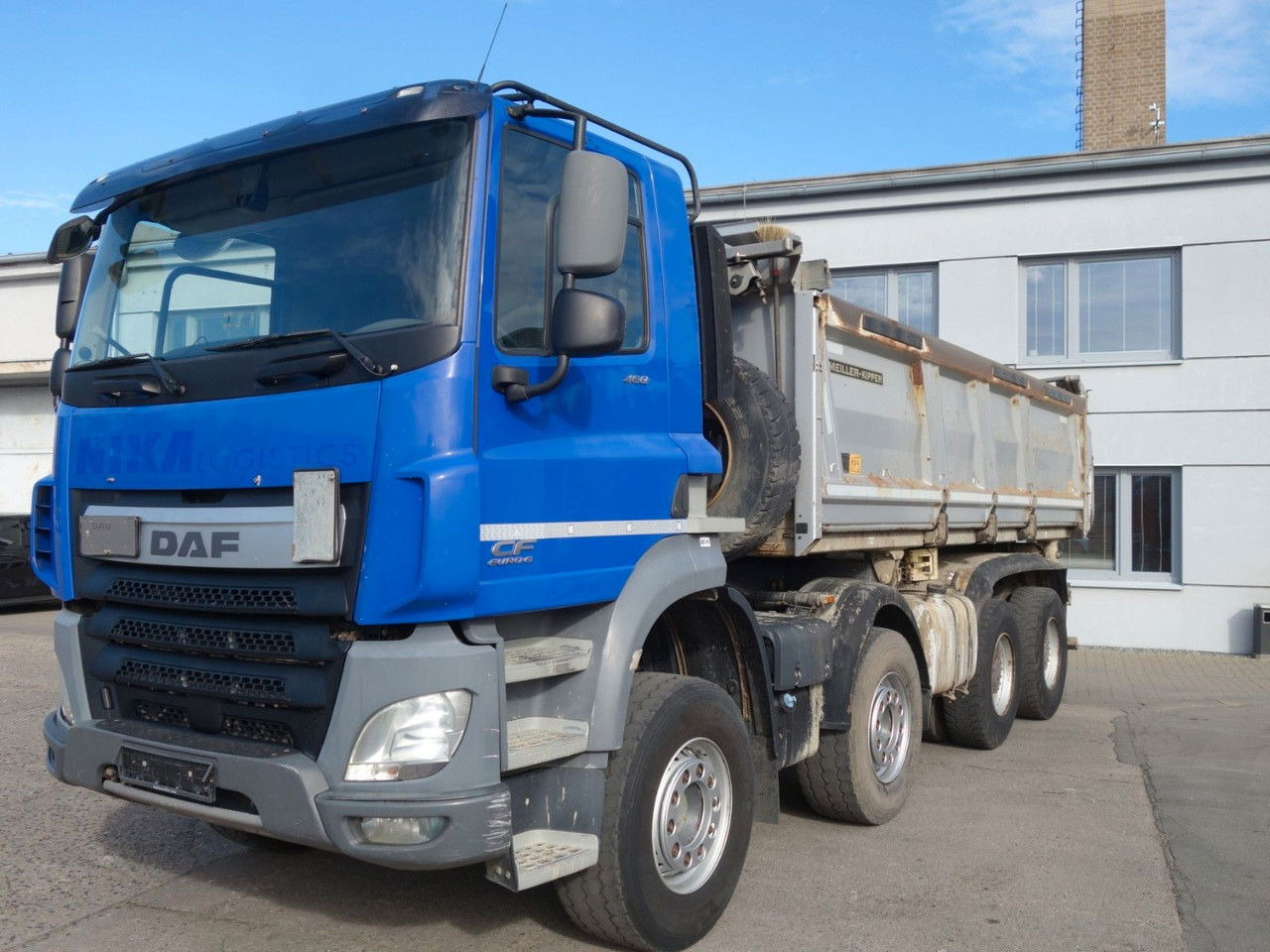 DAF CF 460 FAD, 8x4, Meiller Kipper - 翻斗车:图1 DAF CF 460 FAD, 8x4, Meiller Kipper - 翻斗车:图1